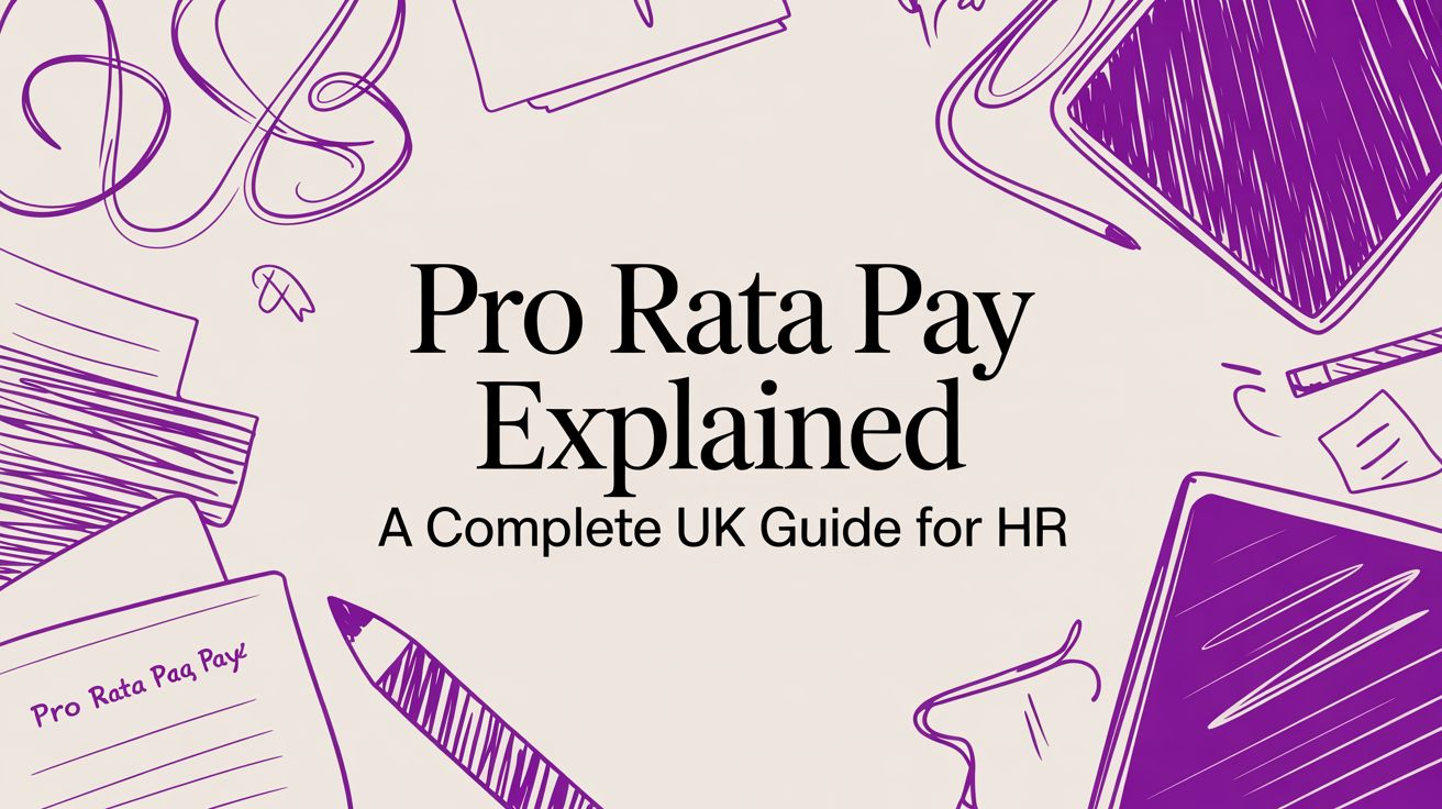 Pro Rata Pay Explained A Complete UK Guide for HR