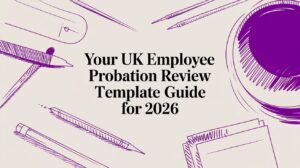 Your UK Employee Probation Review Template Guide for 2026