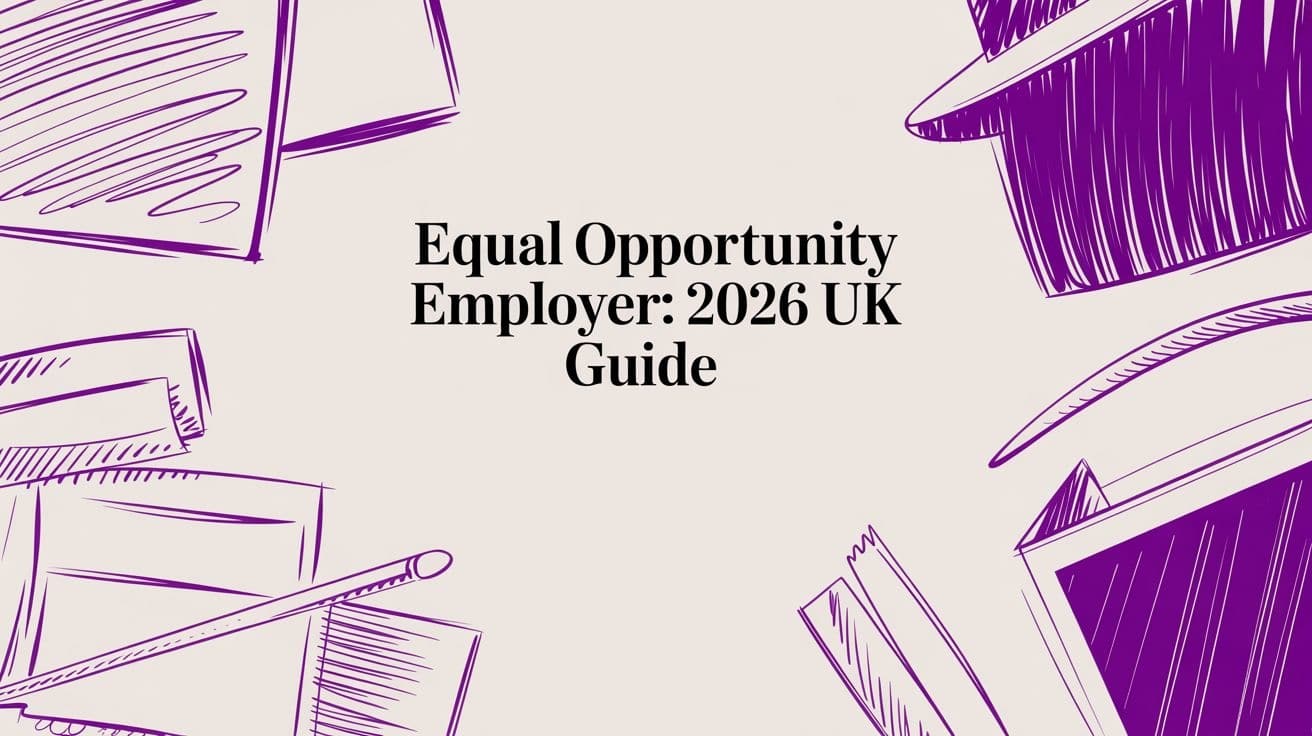 Equal Opportunity Employer: 2026 UK Guide