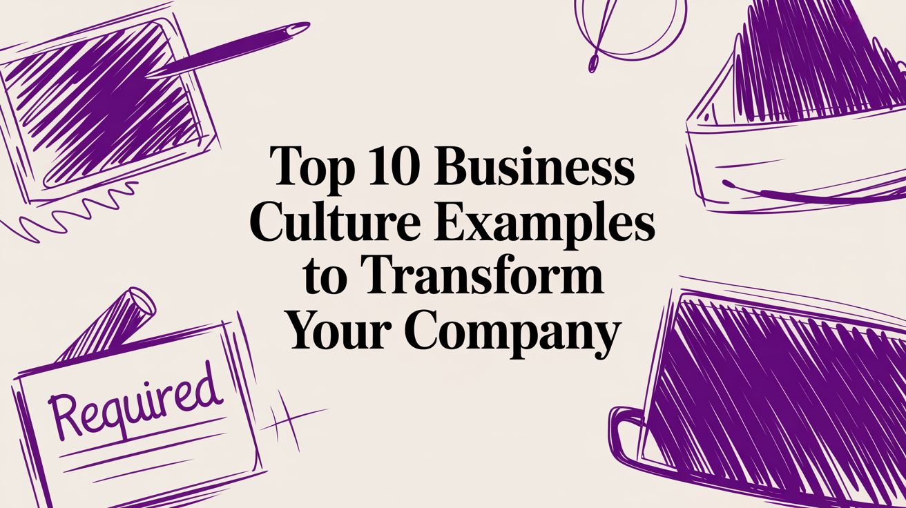 Top 10 Business Culture Examples to Transform Your Company