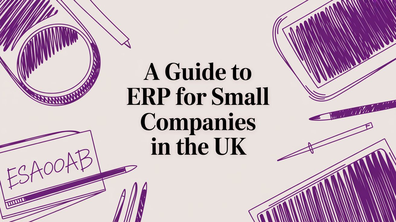 A Guide to ERP for Small Companies in the UK