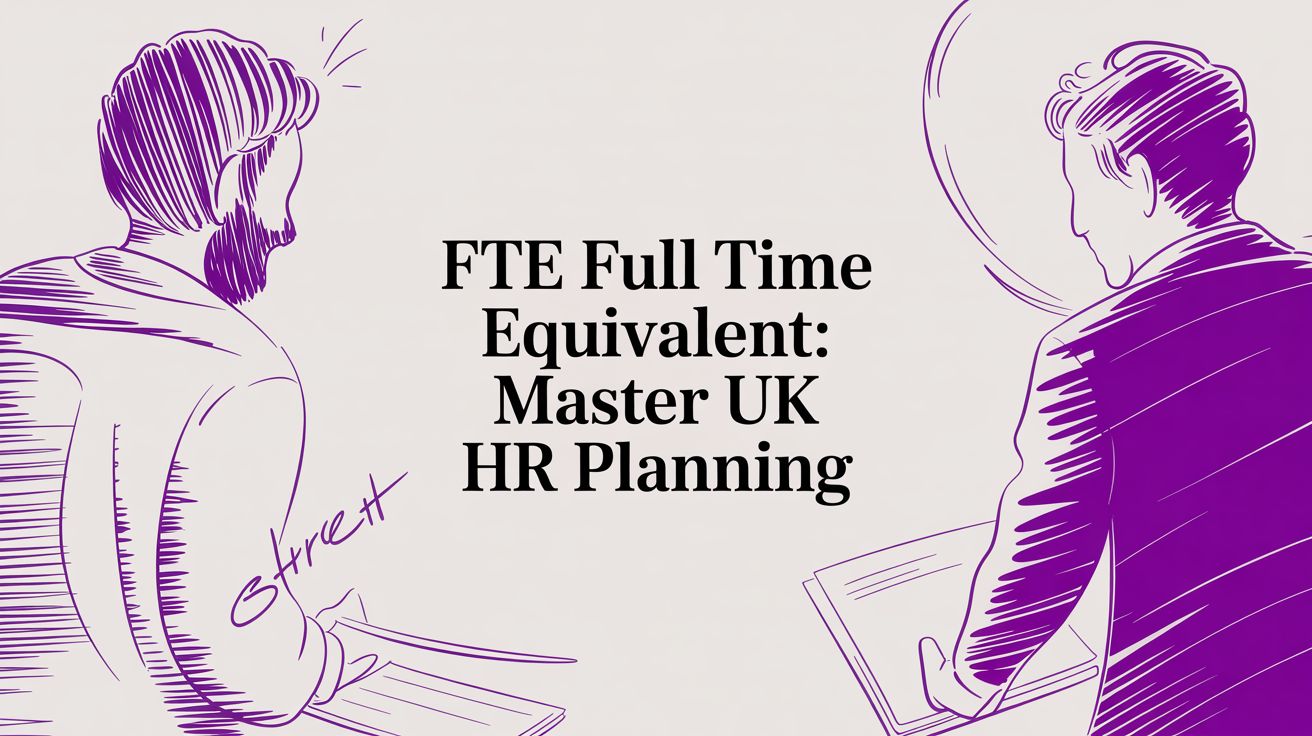 FTE Full Time Equivalent: Master UK HR Planning