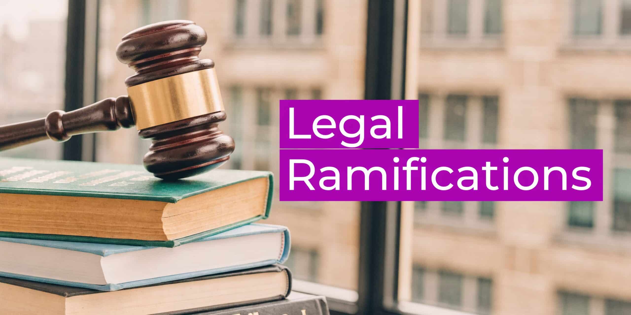 A wooden judge's gavel rests on a stack of hardcover law books against a blurred window background.