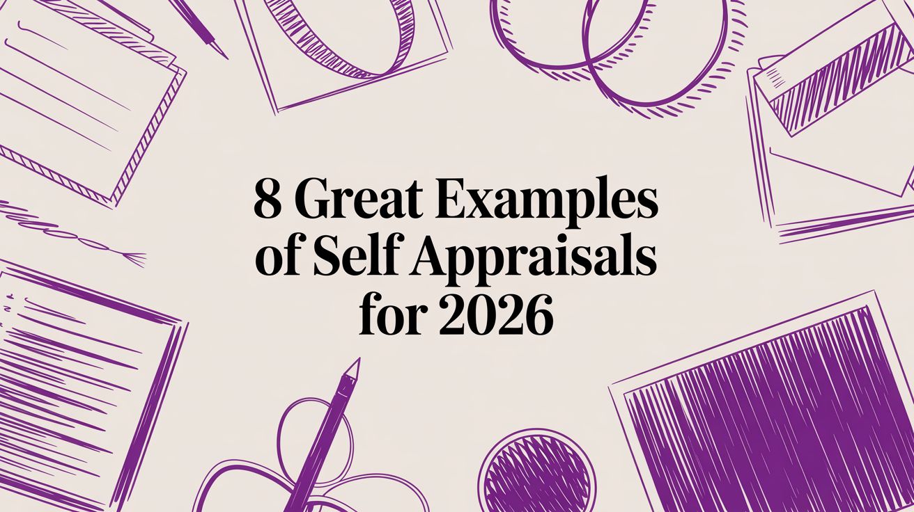 8 Great Examples of Self Appraisals for 2026