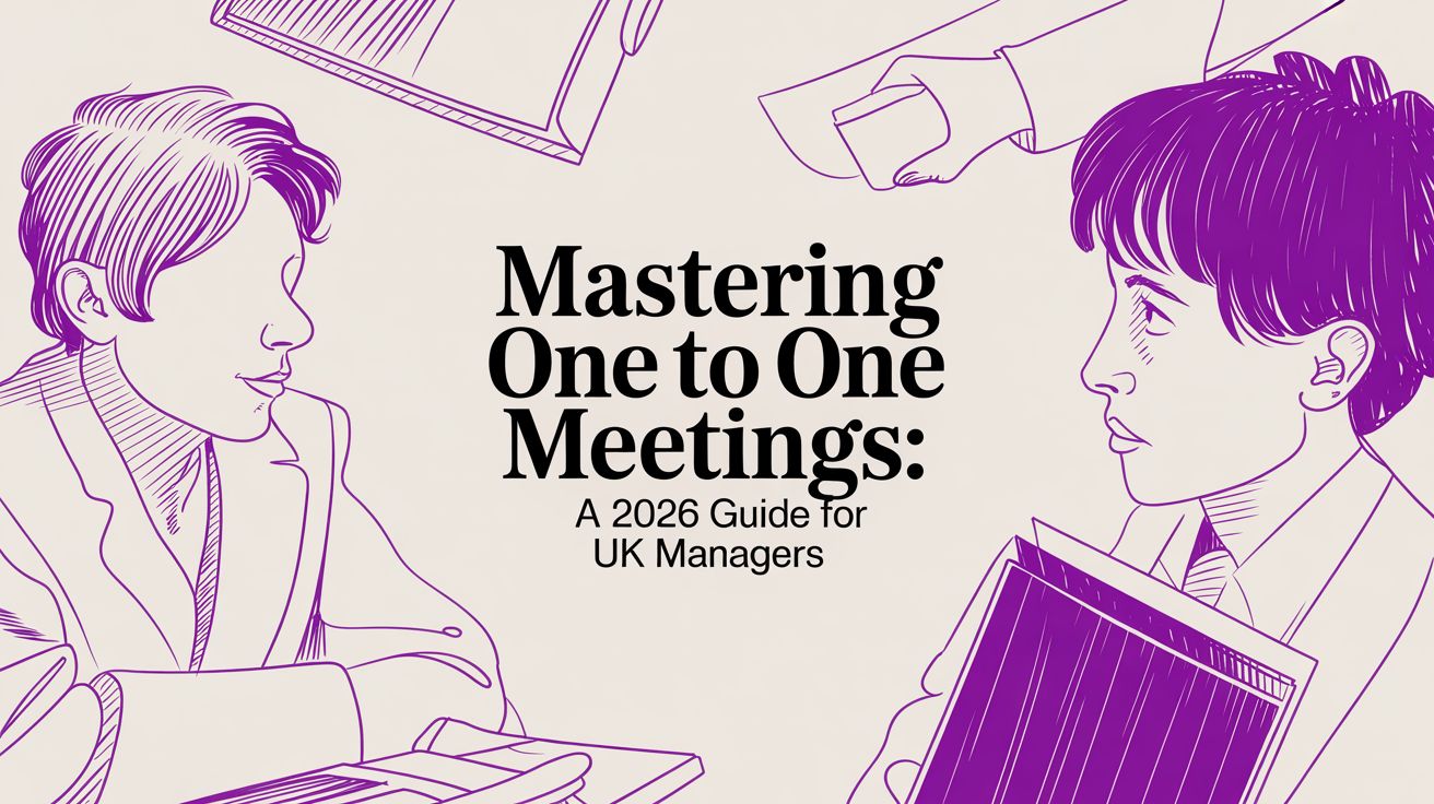 Mastering One to One Meetings: A 2026 Guide for UK Managers