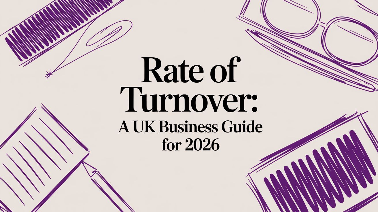 Rate of Turnover: A UK Business Guide for 2026