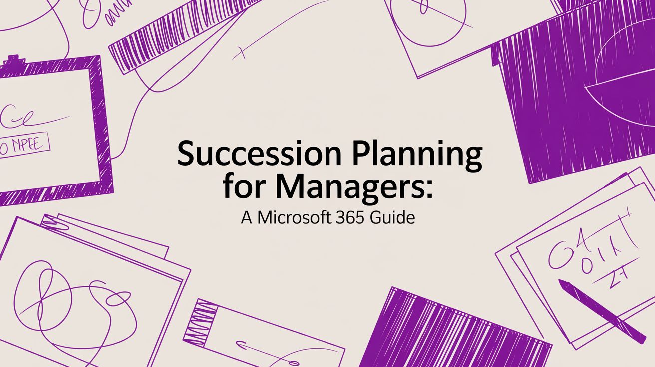 Succession Planning for Managers: A Microsoft 365 Guide