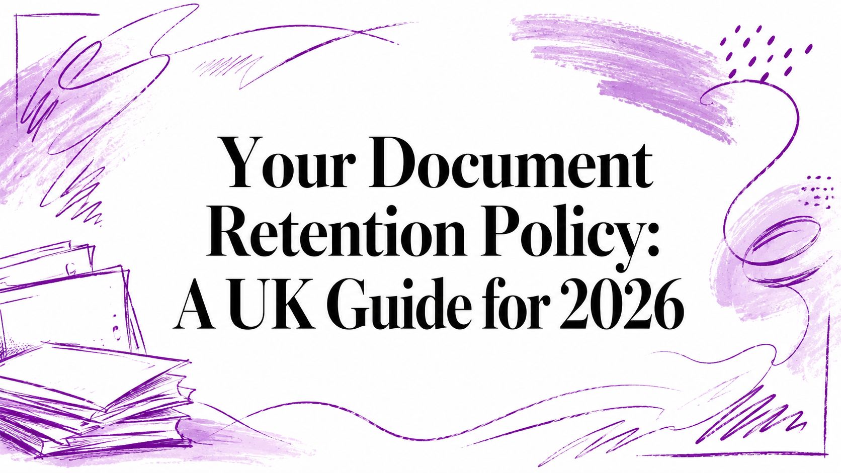 Your Document Retention Policy: A UK Guide for 2026
