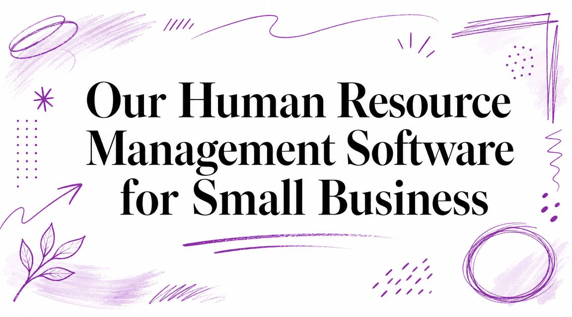 Our Human Resource Management Software for Small Business