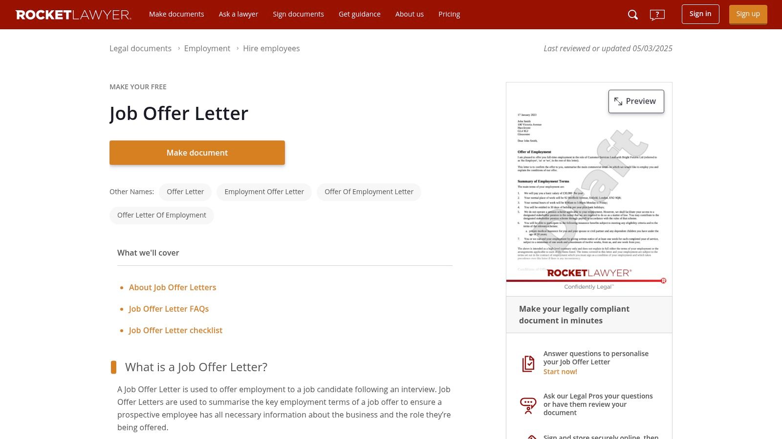 Rocket Lawyer UK