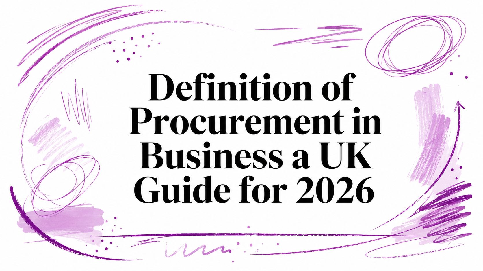 Definition of Procurement in Business a UK Guide for 2026