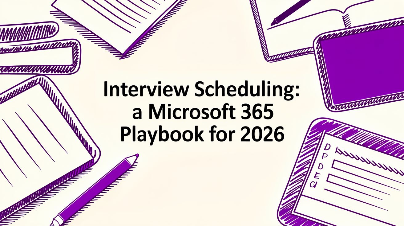 Interview Scheduling: A Microsoft 365 Playbook for 2026