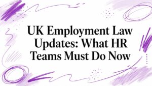 UK Employment Law Updates: What HR Teams Must Do Now